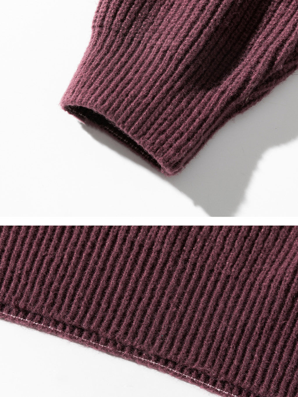 Men's Casual Round Neck Solid Color Knitted Sweater