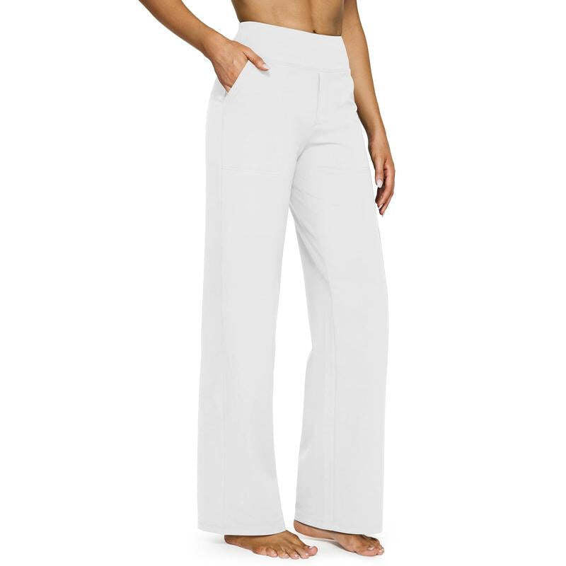 👻𝑯𝒂𝒍𝒍𝒐𝒘𝒆𝒆𝒏 𝑭𝒍𝒂𝒔𝒉 𝑺𝒂𝒍𝒆🎃Women’s High-Waist Wide Leg Pants – Business Casual Yoga Dress Pants with Pockets