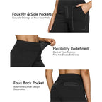 👻𝑯𝒂𝒍𝒍𝒐𝒘𝒆𝒆𝒏 𝑭𝒍𝒂𝒔𝒉 𝑺𝒂𝒍𝒆🎃Women’s High-Waist Wide Leg Pants – Business Casual Yoga Dress Pants with Pockets