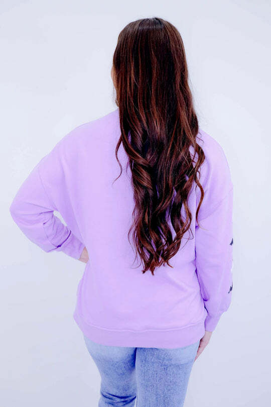Women's Sparkly & Spooky Sequin Sweatshirt